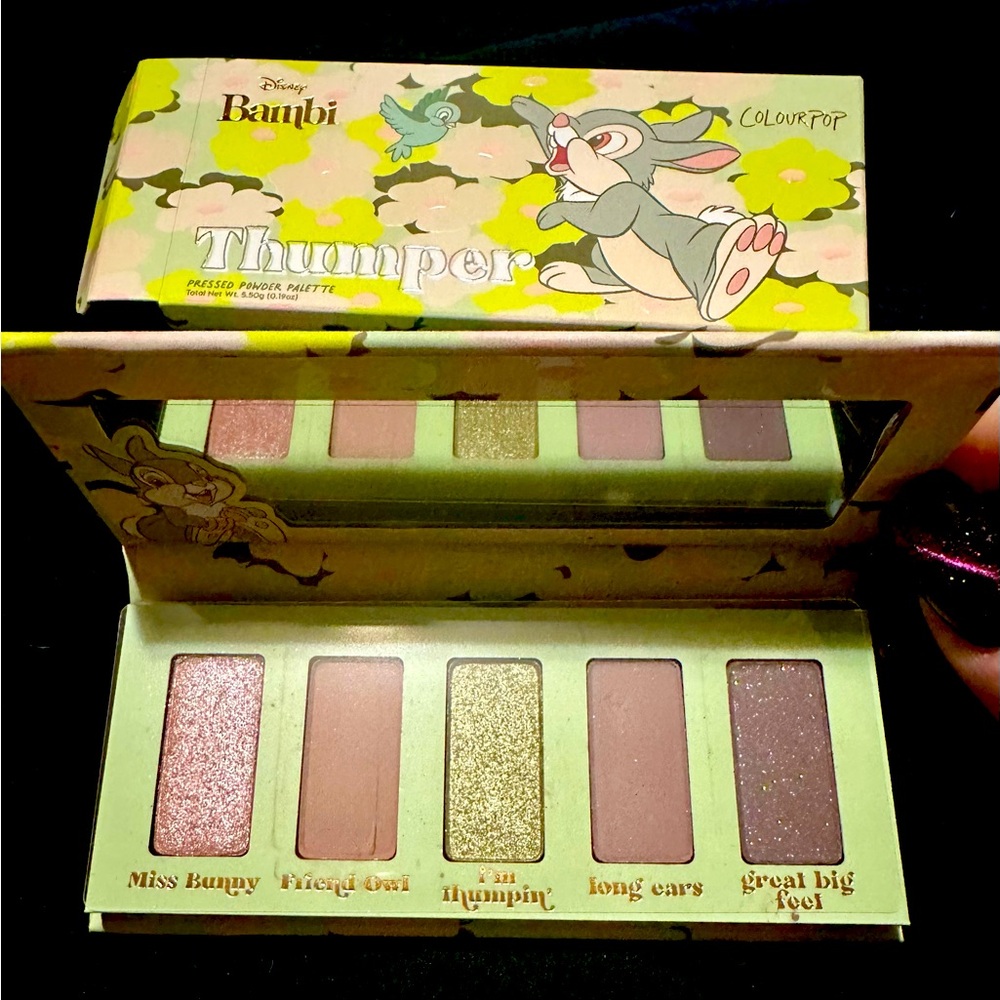 Colourpop X Disney “Thumper” Eyeshadow Palette